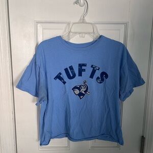 Tufts College Cropped T-Shirt